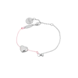 Bracelet Shiny Heart Pink
