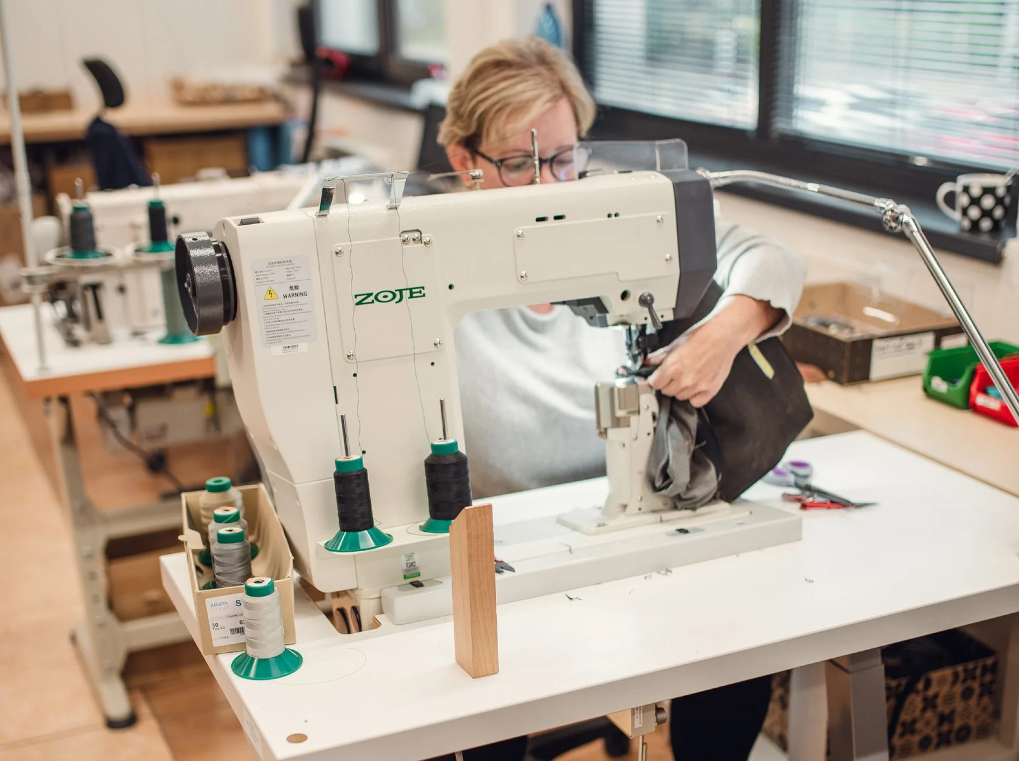 Sewing squad in action: Your Vuška is back in the game