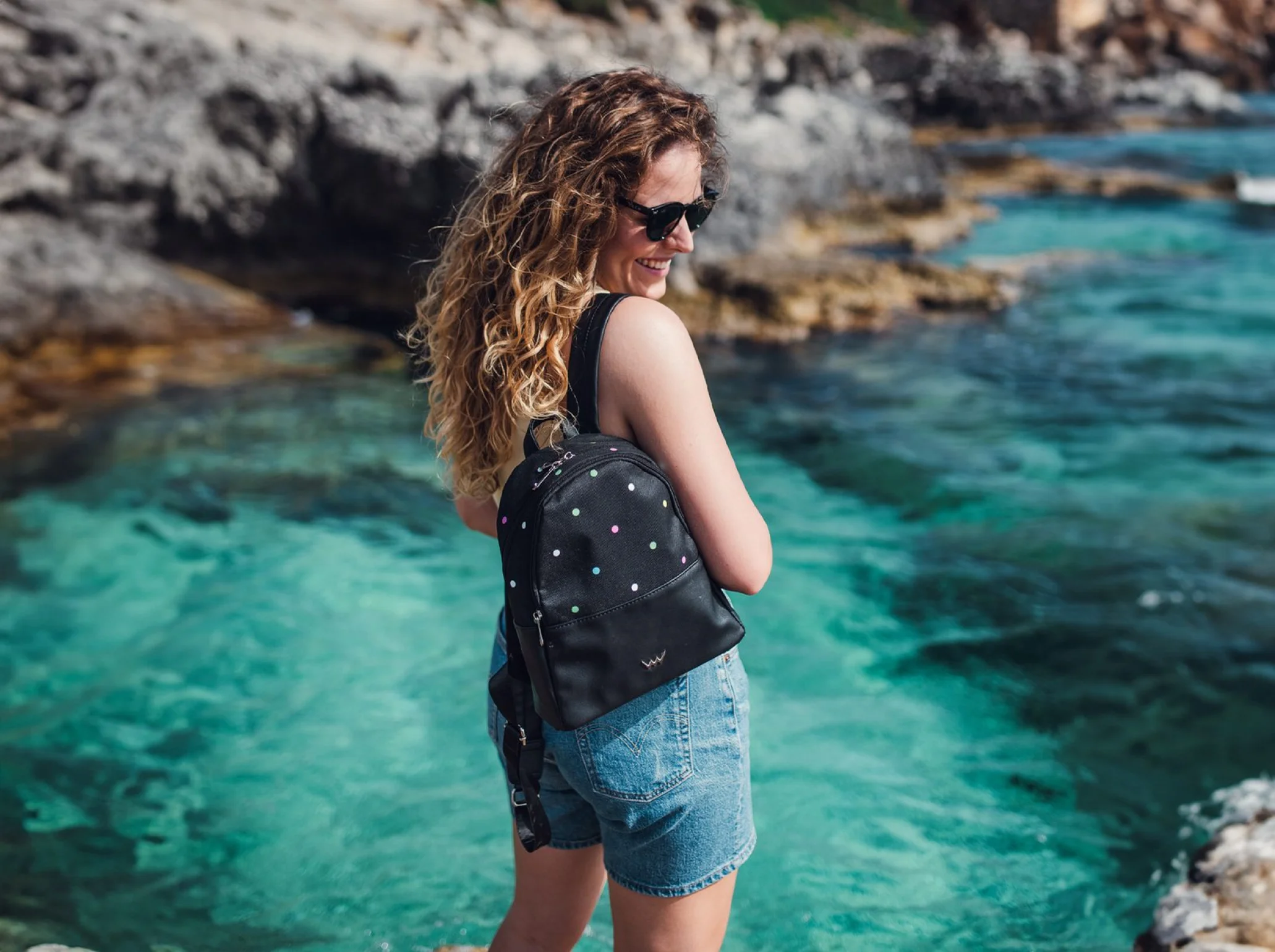 How did the summer campaign photo shoot in Greece go?