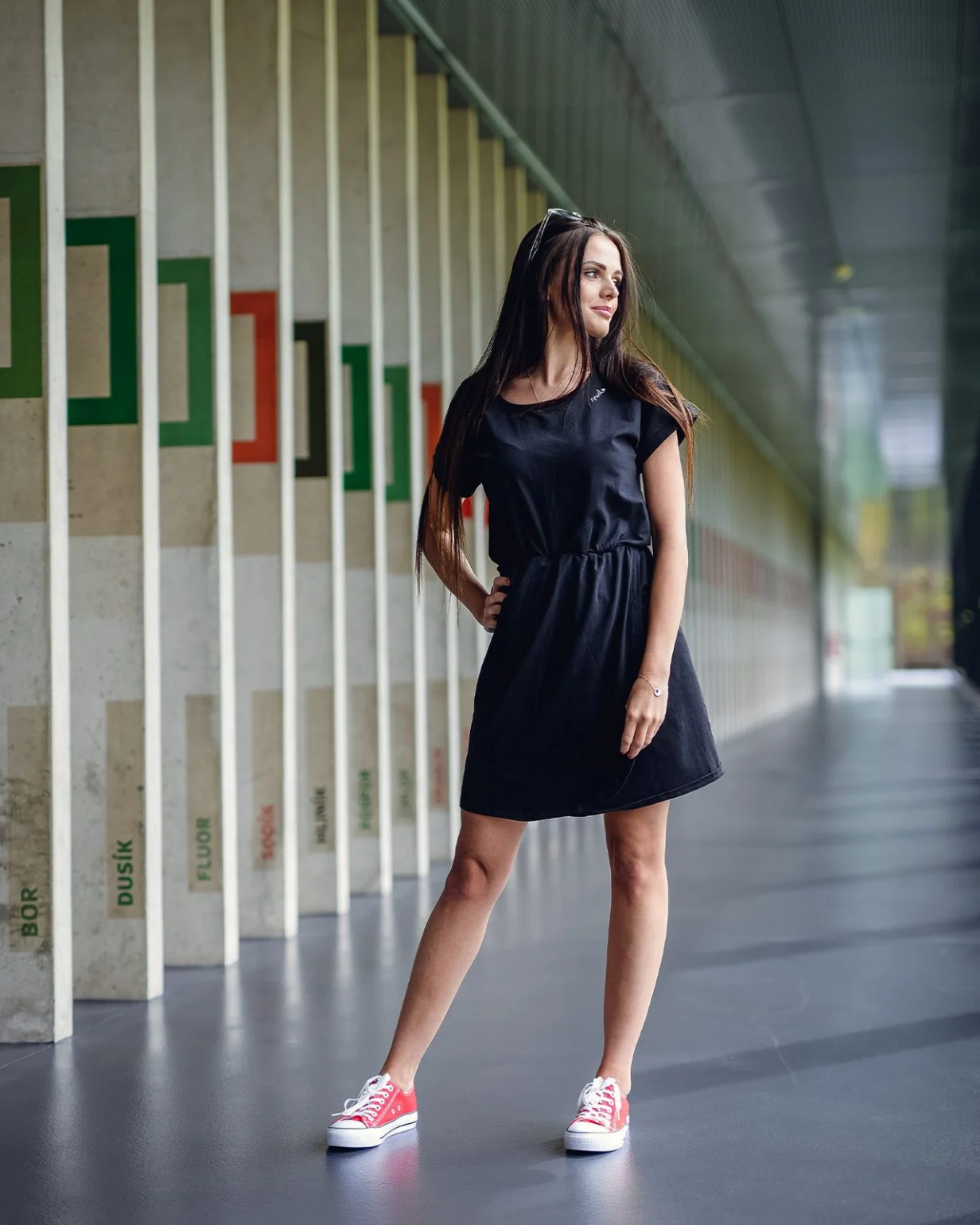 The new VUCH dress, that goes well with both elegant and sporty style