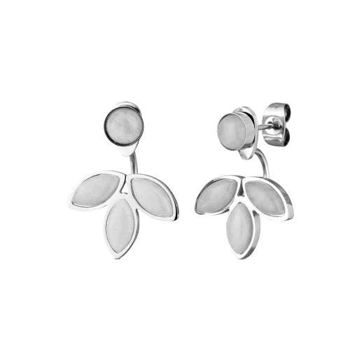 Earrings Lilies Moon