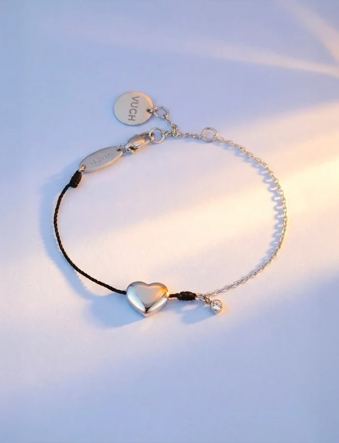 Bracelet Shiny Heart Black