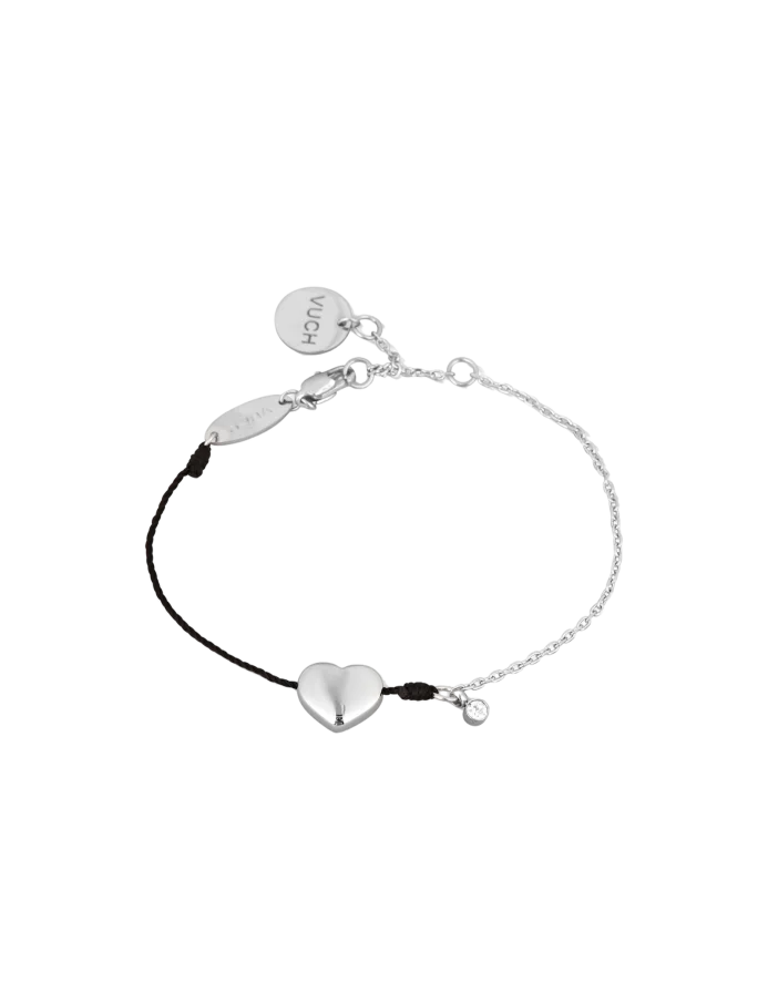 Bracelet Shiny Heart Black