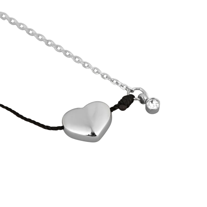 Bracelet Shiny Heart Black