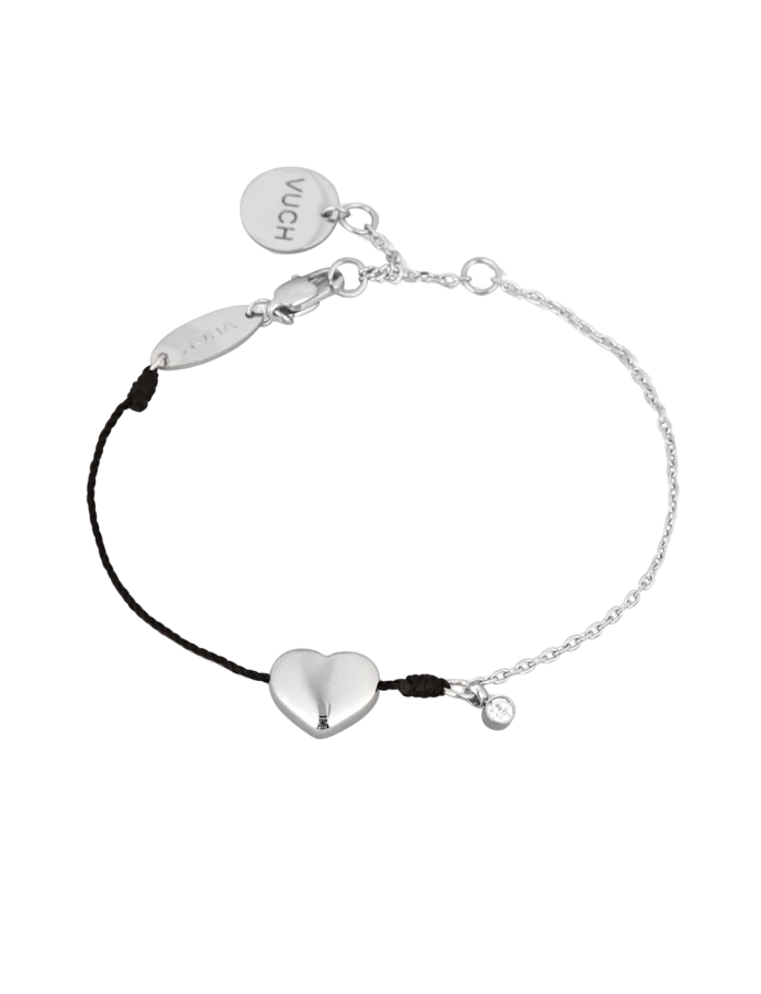 Bracelet Shiny Heart Black