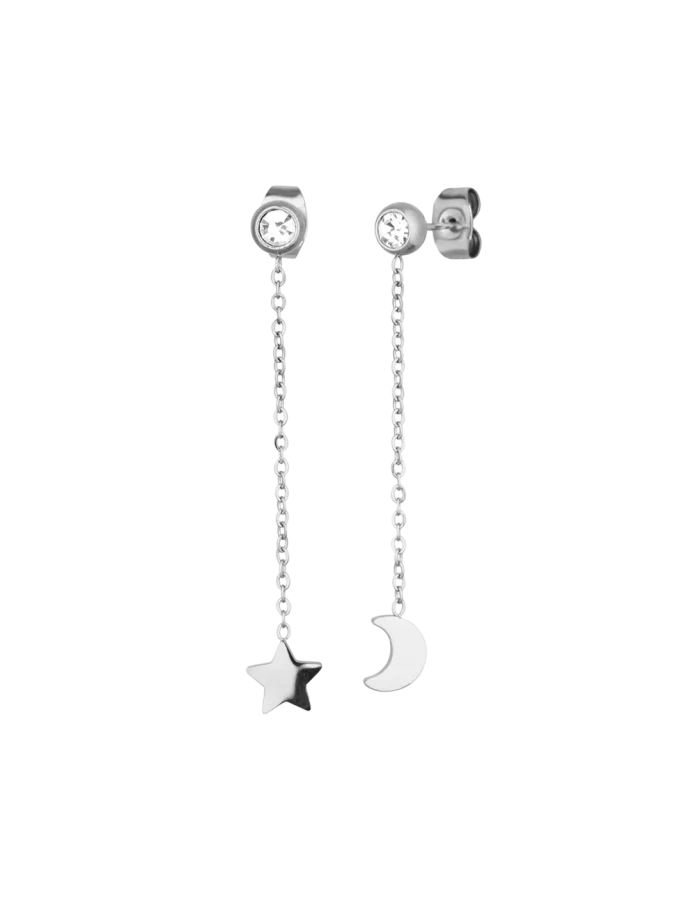 Earrings Infinity Silver