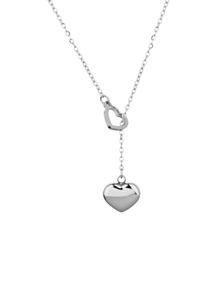 Necklace Sweet heart Silver