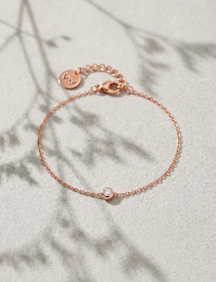 Bracelet Gem Rose Gold