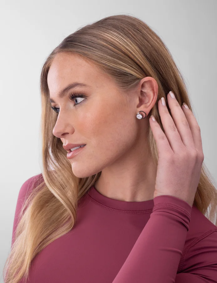 Earrings Hirea Silver