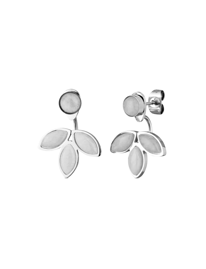 Earrings Lilies Moon