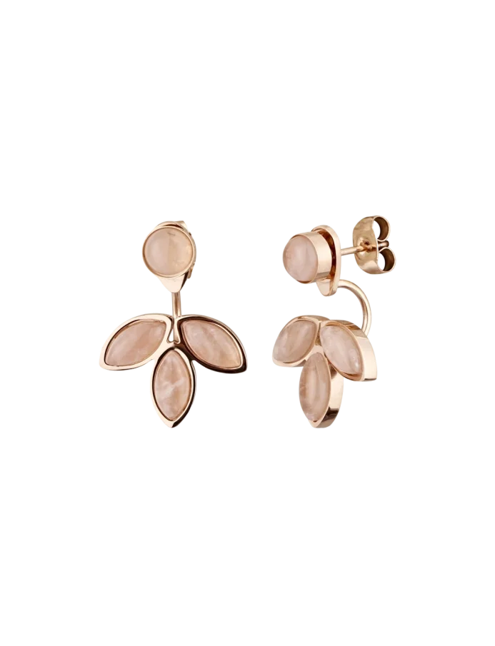 Earrings Lilies Rose