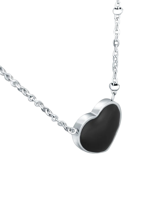 Necklace Sophie Heart Black