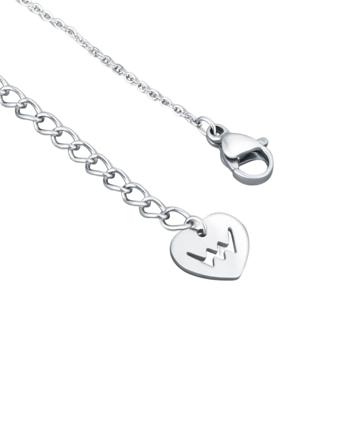 Necklace Sophie Heart Black