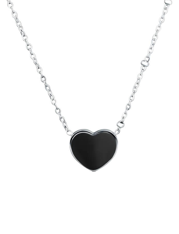 Necklace Sophie Heart Black