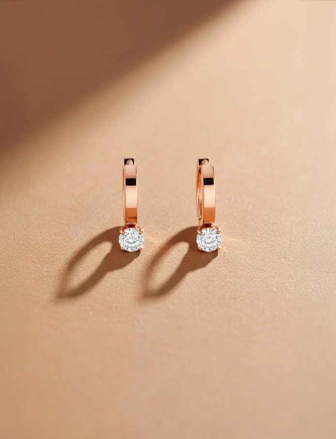 Earrings Manilla Rose Gold