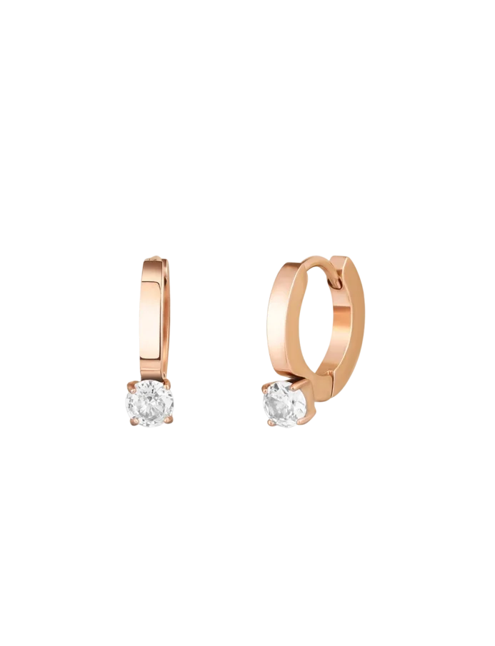 Earrings Manilla Rose Gold