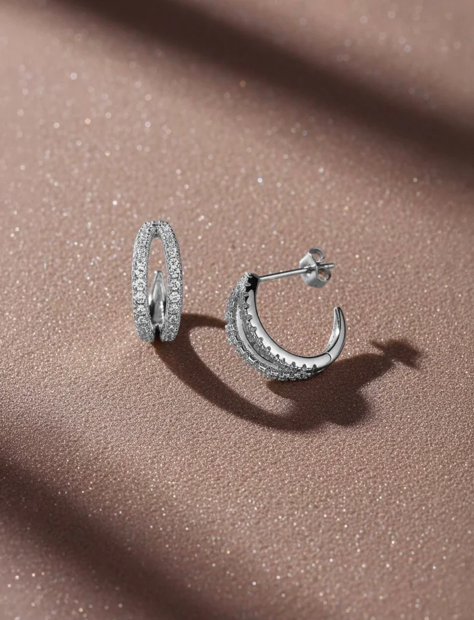 Earrings Amity Silver