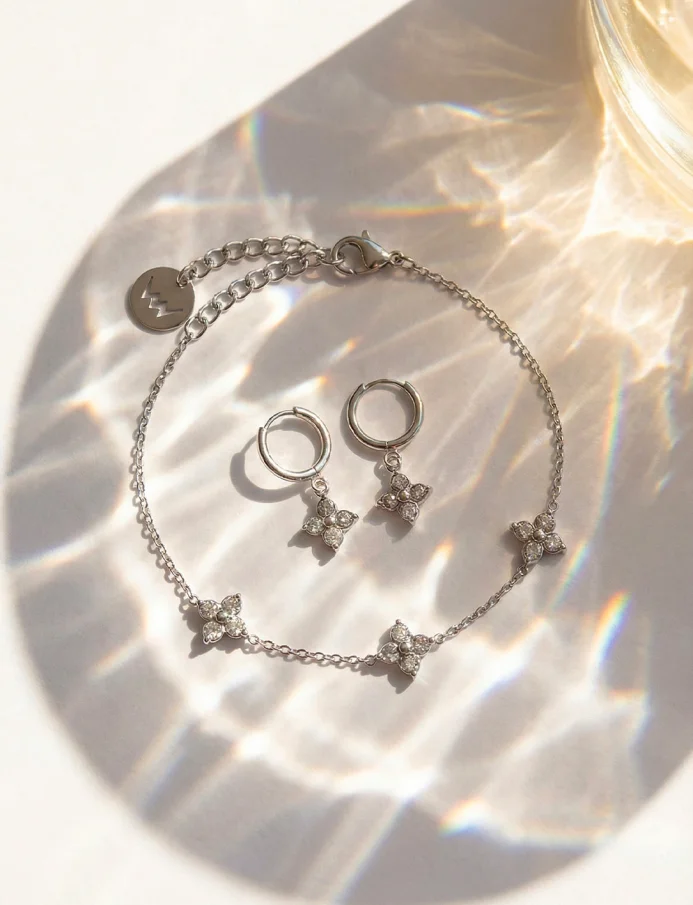 Earrings Kizia Silver