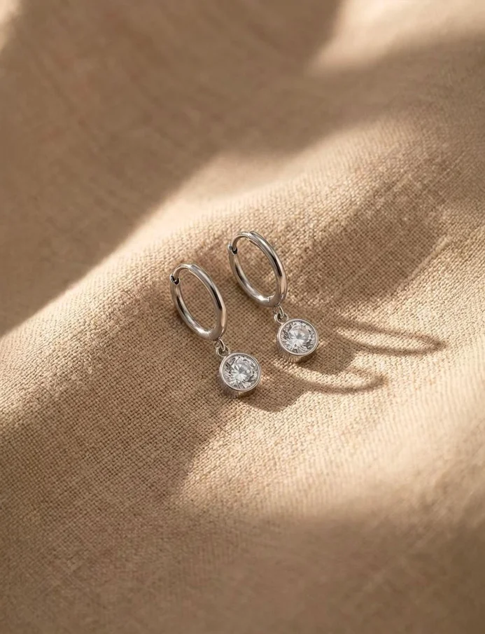 Earrings Vrigia Silver