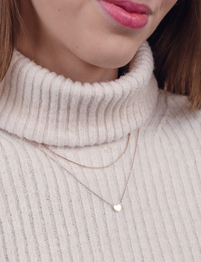 Necklace Detis Rose Gold