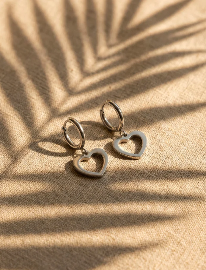 Earrings Glimmer Silver