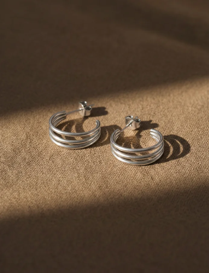 Earrings Elegy Silver