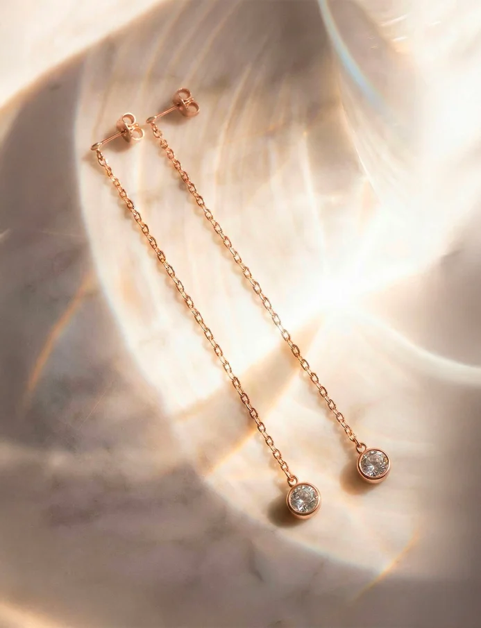 Earrings Saria Rose Gold