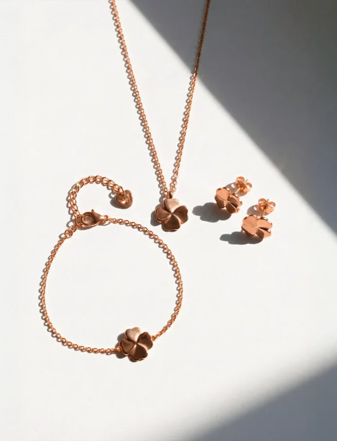 Necklace Fouria Rose Gold