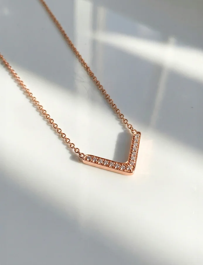 Necklace Amelora Rose Gold