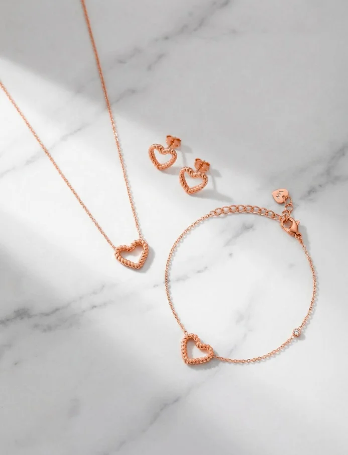 Earrings Arisca Rose Gold