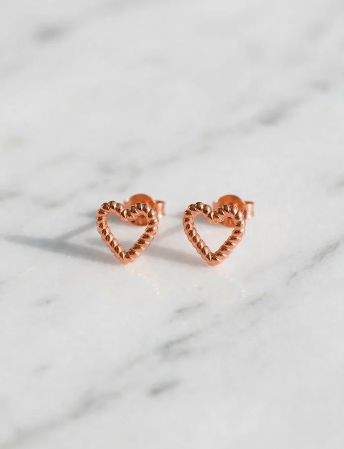 Earrings Arisca Rose Gold