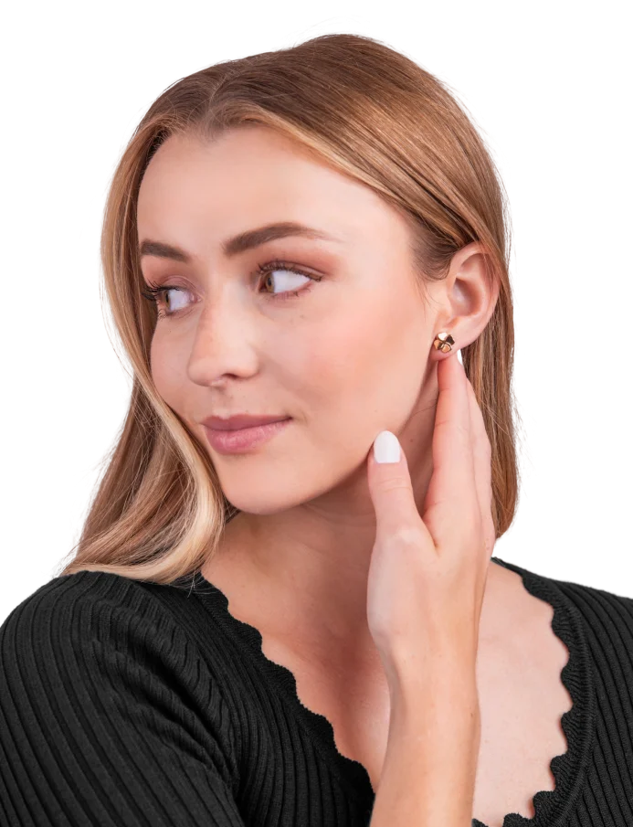 Earrings Fouria Rose Gold