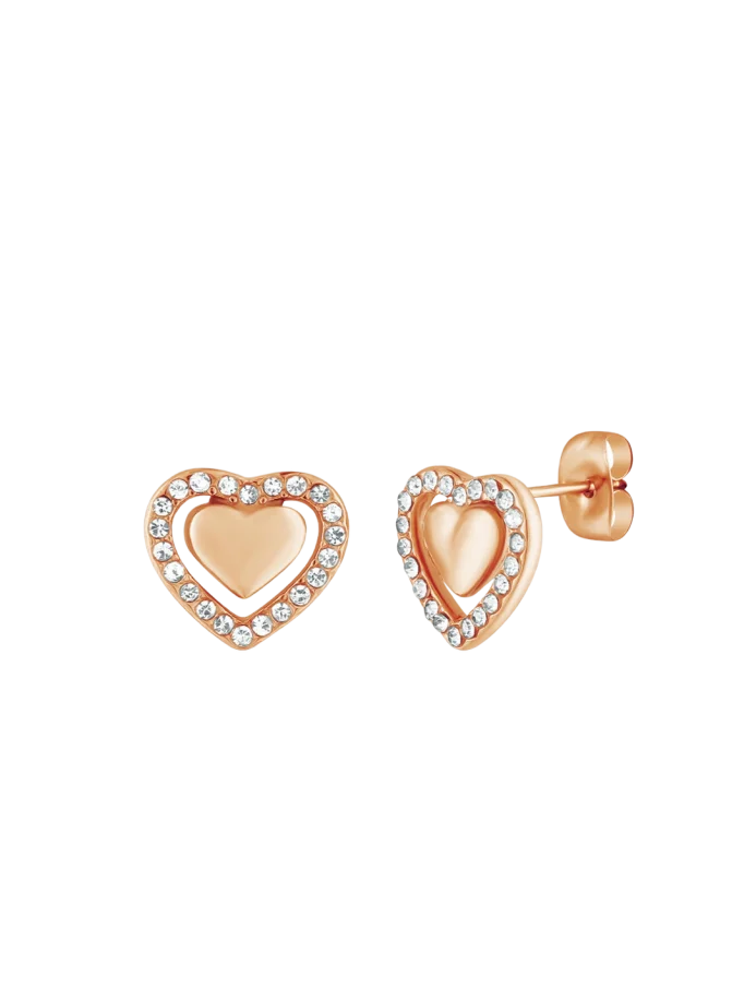 Earrings Lunira Rose Gold