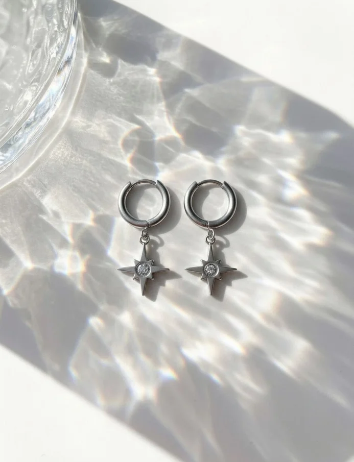 Earrings Staria Silver
