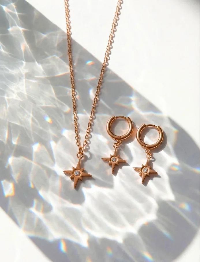 Earrings Staria Rose Gold