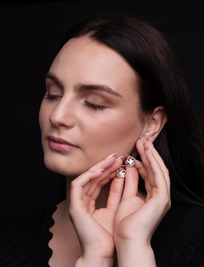 Earrings Floret Silver