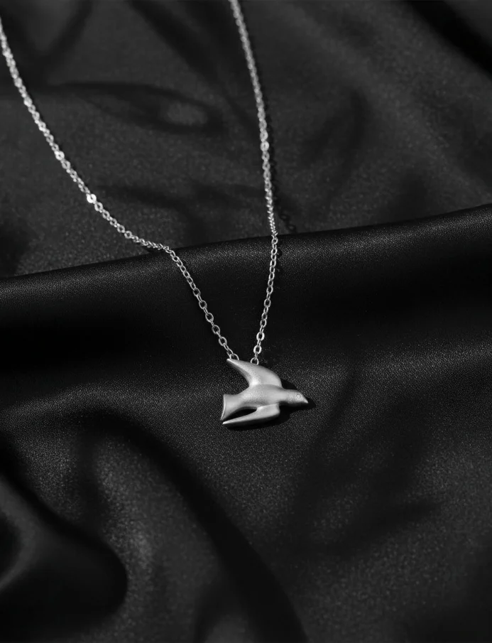 Necklace Dove Silver