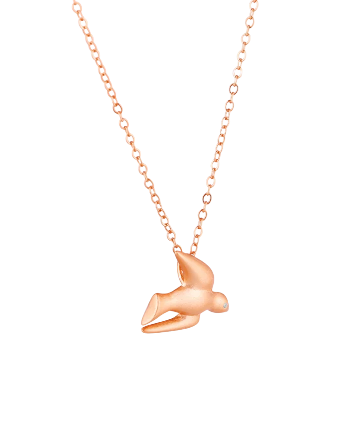 Necklace Dove Rose Gold