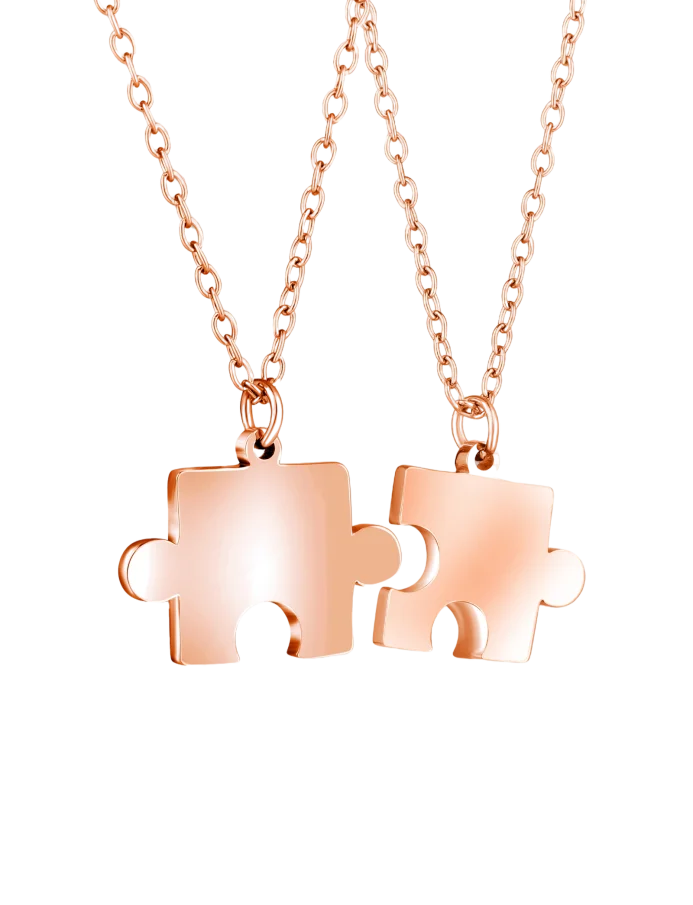 Necklace Puzea Rose Gold
