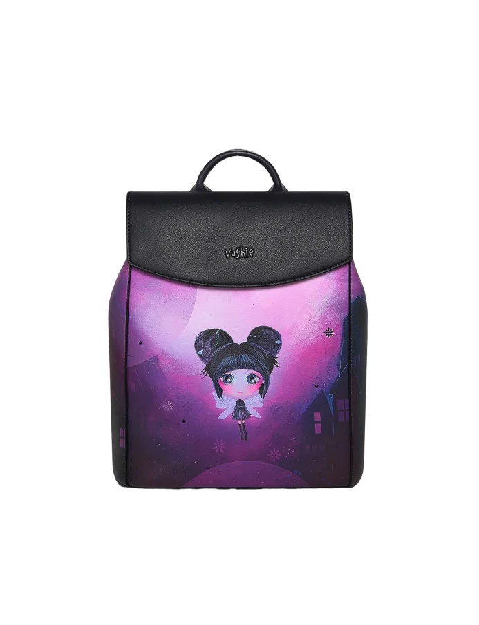 Vivian Rounded Flap Backpack