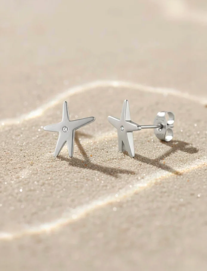 Earrings Nyxa Silver