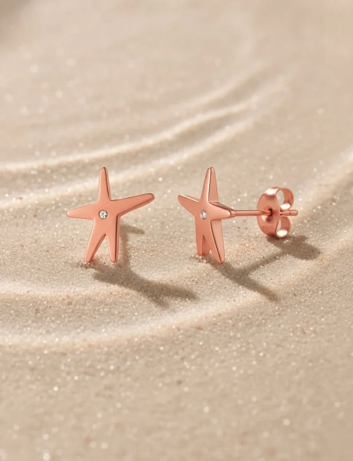 Earrings Nyxa Rose Gold