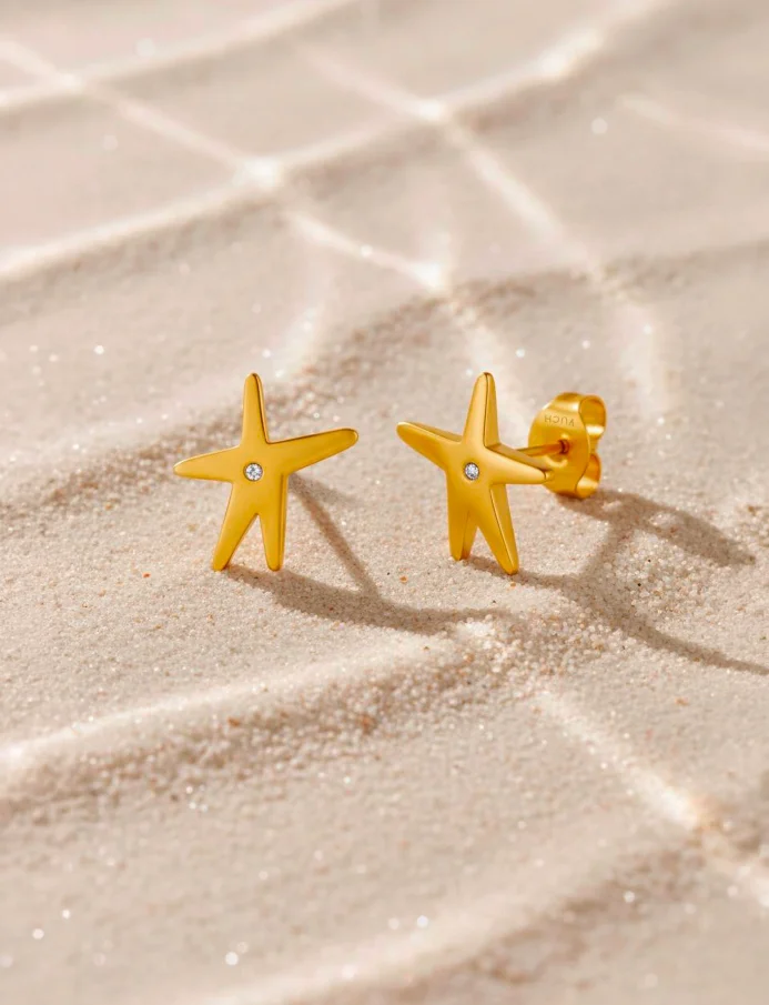 Earrings Nyxa Gold