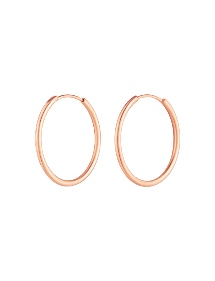 Earrings Yetta Middle Rose Gold