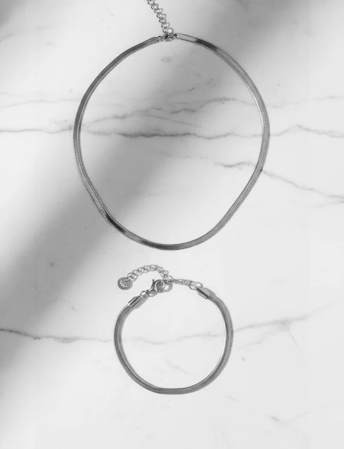 Necklace Evoa Silver