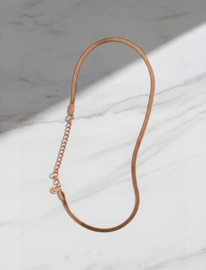 Necklace Evoa Rose Gold