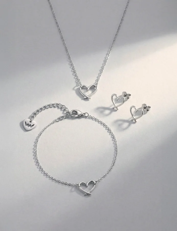 Necklace Emery Silver