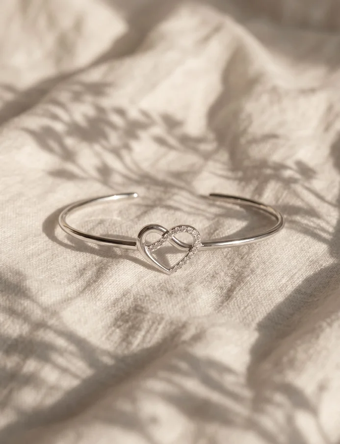 Bracelet Annie Heart Silver