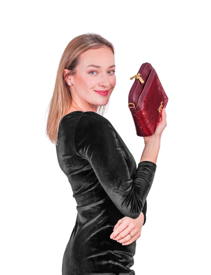 Fossy Sequin Mini Wine