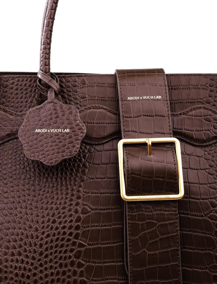 Baronne Brown Croco